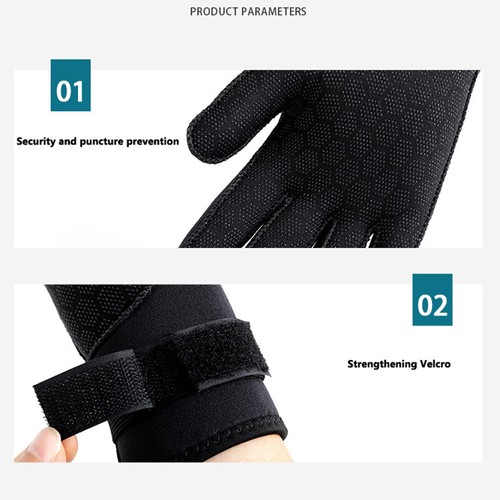 Gants de plongée de natation de 3 mm sans glissement -* - Afbeelding 7 van 17