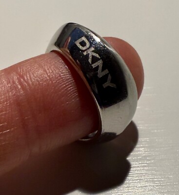 DKNY Damenring Edelstahl Ring  Gr. 53 16,8mm