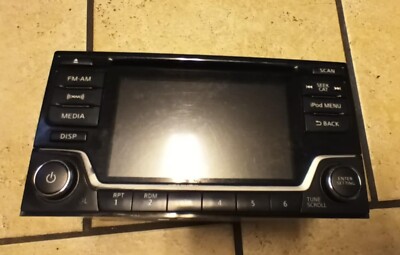 17-19 Nissan SENTRA Radio Receiver w/o Navigation 5'' Screen ID 281854AF6A