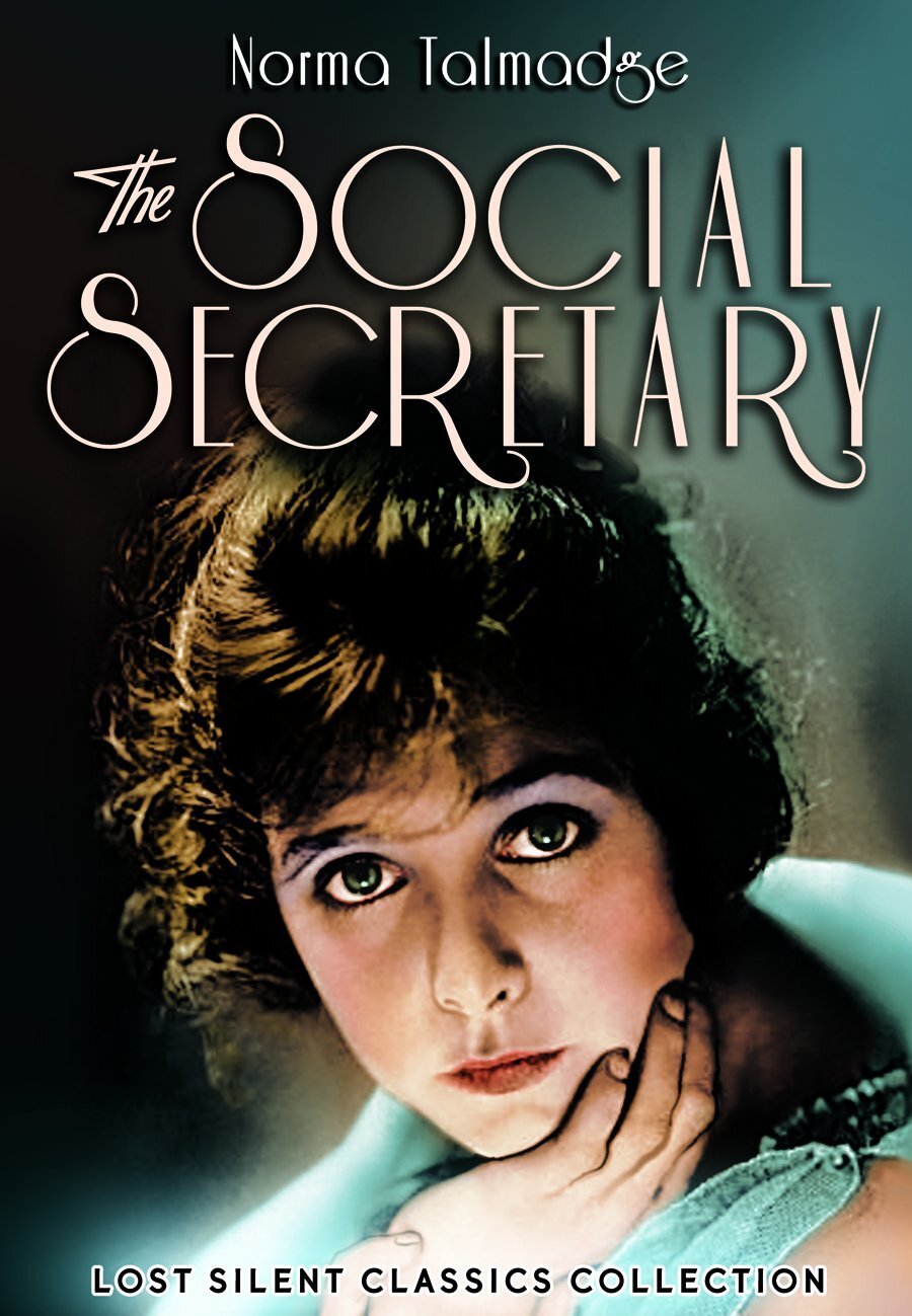 Social Secretary (Silent) (DVD) Norma Talmadge Kate Lester Helen Weir
