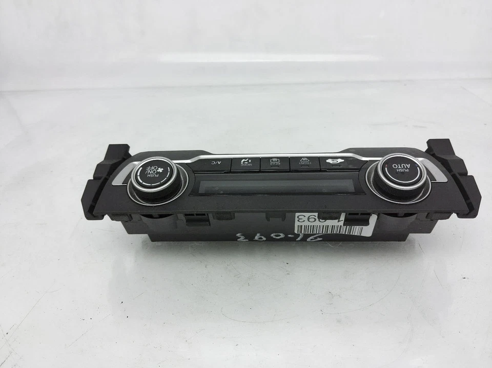 2016 2017 Honda Civic Lx Temperature Ac Heater Climate Control 79600-Tba-A11za - Image 3 of 4
