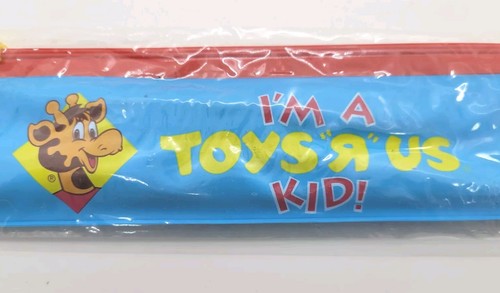 Vintage 1995 Toys R Us Geoffrey Giraffe Pencil Case NEW and Sealed - Picture 4 of 8