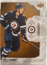 2019-20 UD Engrained VILLE HEINOLA Rookie #171/299 Winnipeg Jets