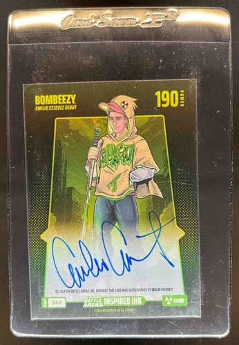 2025 Bo Jackson Battle Arena Bombeezy Emilio Estevez Debut Glow Auto #SKA-8