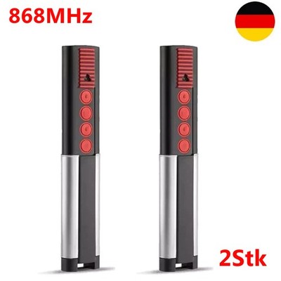 2 x Remote Control Replacement Für SOMMER 4020 TX03-868-4 Compatible 868MHz