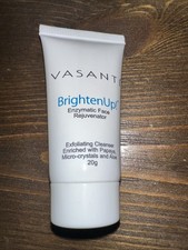 Vasanti Brighten Up Exfoliator Enzymatic Face Rejuvenator 0.71 oz Travel SIze