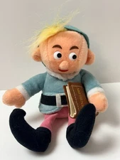 Vtg 1998 Stuffins Hermey the Elf Dentist Rudolph Island of Misfit Toys Plush 7”