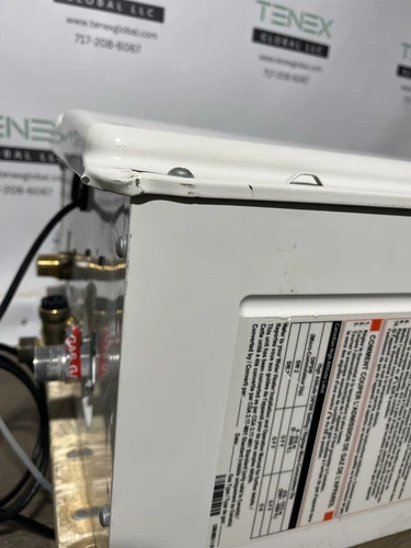 Rinnai RUCS75iP Indoor Tankless Water Heater 160k BTU Propane Gas (B-1 #0649) - Picture 8 of 13