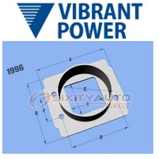 Vibrant Performance 1996 Mass Air Flow Sensor Adapter for Emission Control rd