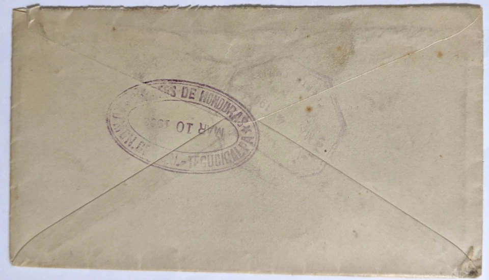 Cuyamel Fruit Co.'s W. Streich/NOL--US CONS. A. Moe, Tegucigalpa, HN/3, 2-C./'03 - Image 2 of 3