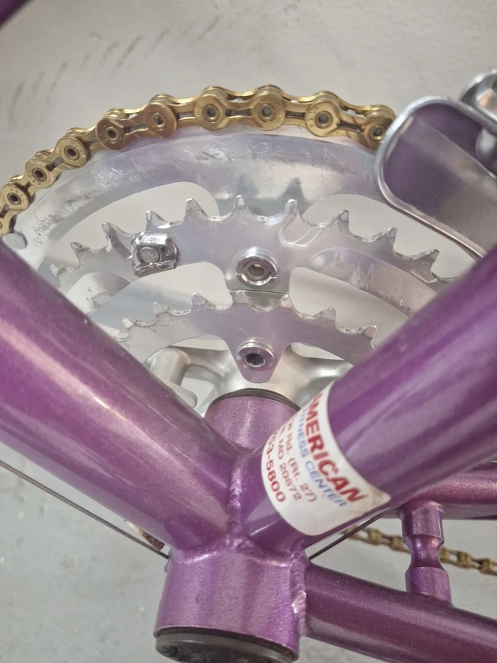 Purple Terry Georgena Symmetry 52cm 650c – Pre-Owned - Image 4 of 4