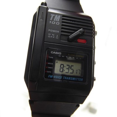 Casio TM-100 Voice Transmitter (Includes SONY FM Radio for testing