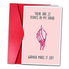 Funny Valentines Day Card for Him, Naughty Valentine  s Day Card for 9