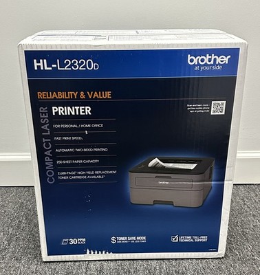  New Sealed  Brother HL-L2320D Mono Laser Printer