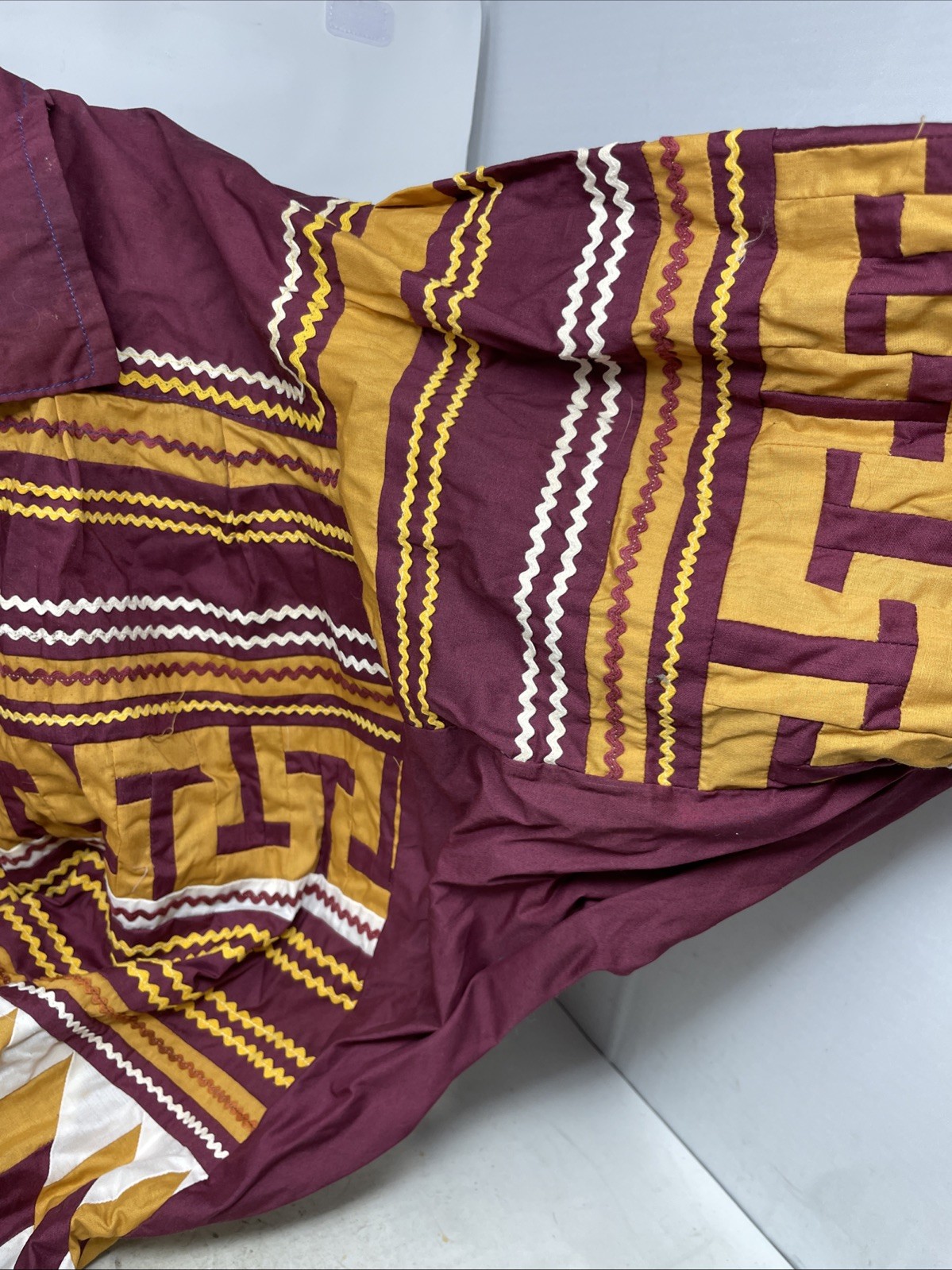 Seminole/Miccosukee Patchwork Quilted Jacket Nati… - image 6