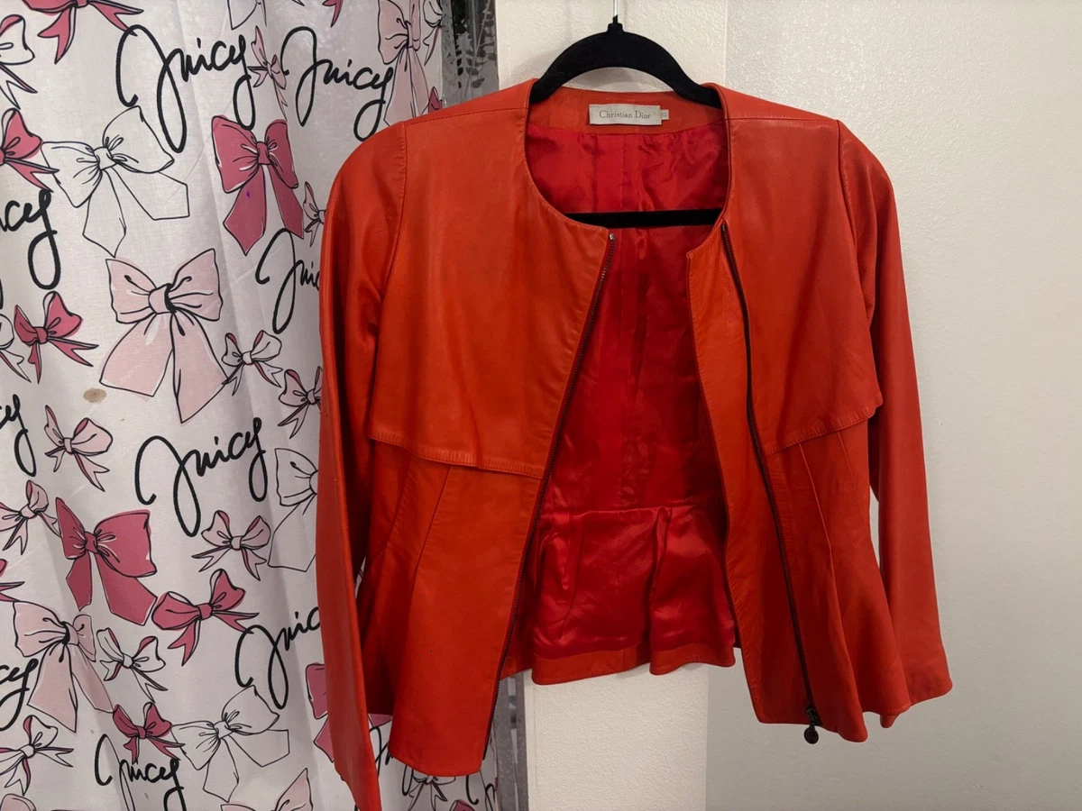 Dior Red Coats, Jackets & Vests for Women for sale | eBay