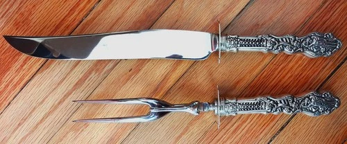 Versailles by Gorham Sterling Silver Roast Carving Set-NEVER USED ANTIQUE!!