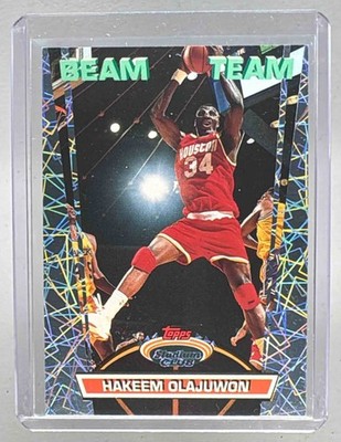 Hakeem Olajuwon 1992 Topps Stadium Club #16 Beam Team