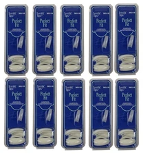 200 TIPS Assorted Perfect Fit Nails  Artificial Full Nail Tips DIY [20Tips x 10]