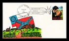 DR JIM STAMPS US COVER GONE WITH THE WIND CLASSIC MOVIE FDC HAND COLORED CACHET