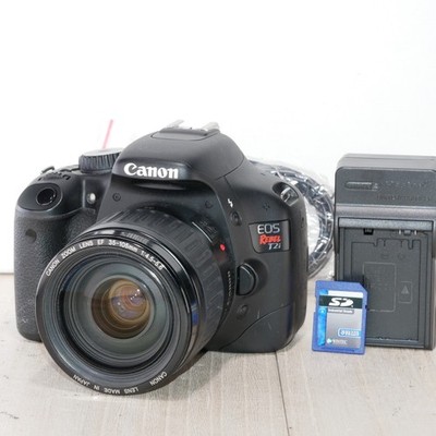Canon EOS Rebel T2i 18MP DSLR Camera w 35-105mm Lens *GOOD* SHUTTER 2,260
