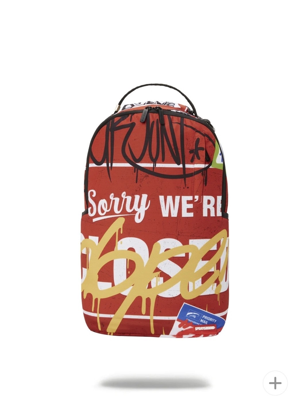 SPRAYGROUND ZAINO TRASH SORRY WERE CLOSED 910B3150NSZ LIMITED EDITION