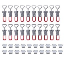 20 Pack Adjustable Toggle  Clamp 4001, 330 Lbs Holding Capacity, Heavy Duty2921