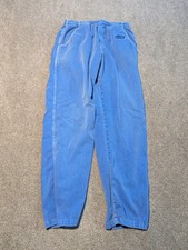 Crazy Shirts Pants Mens Large Blue Hawaii Dyed Hawaiian Elastic Waist