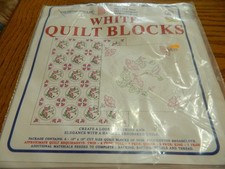 C-25 NEW JACK DEMPSEY NEEDLE ART QUILT BLOCKS HUMMINGBIRD