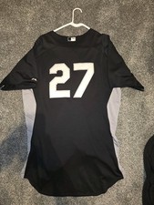 Lucas Giolito Chicago White Sox Black BattingPractice Game Used Jersey Authentic