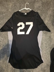 Lucas Giolito Chicago White Sox Black BattingPractice Game Used Jersey Authentic