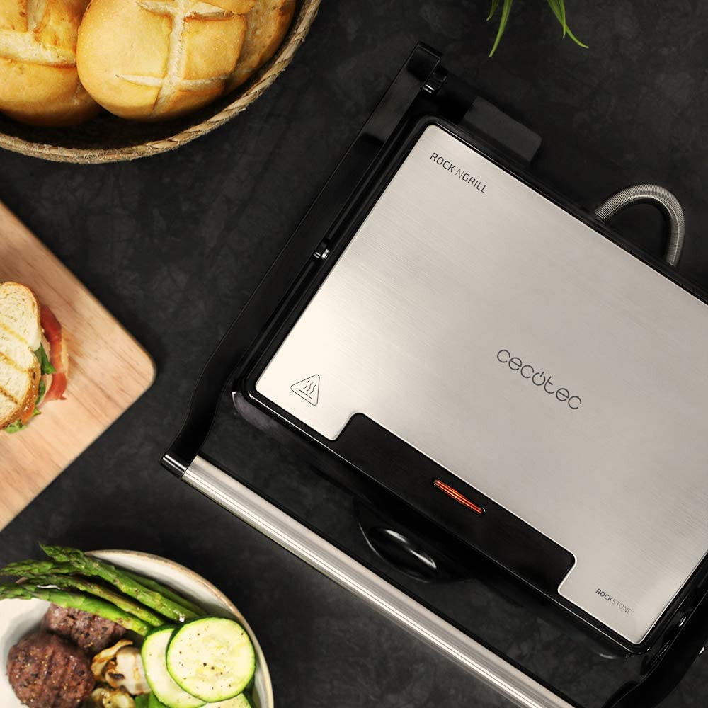 Recensione Cecotec Rock'Ngrill 1500 Rapid - Potenza e Design Inox - 4