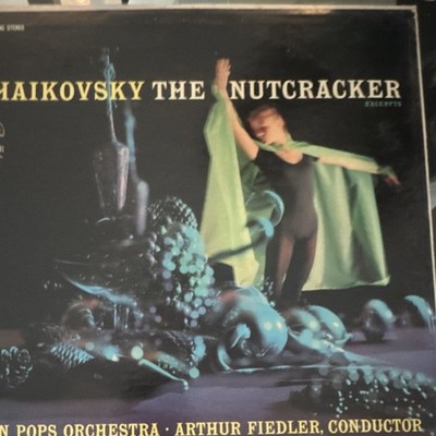 Tchaikovsky The Nutcracker LP Vinyl RCA Victor Boston Pops Fiedler LSC2052