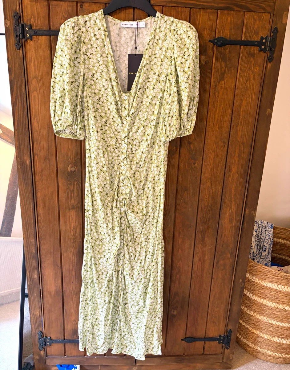 warehouse green floral dress Dresses for Women for sale has_m