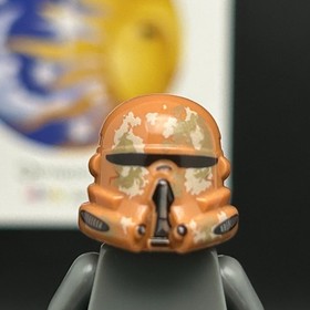 LEGO Brand Star Wars Minifigure Helmet 15308pb02 Airborne Clone Trooper sw0605