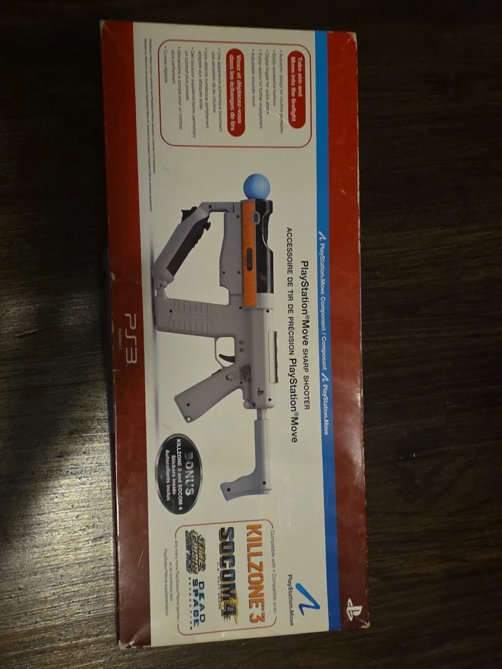 Brand New Official Sony PlayStation 3 PS3 Move Sharp Shooter Gun Controller - Image 2 of 4