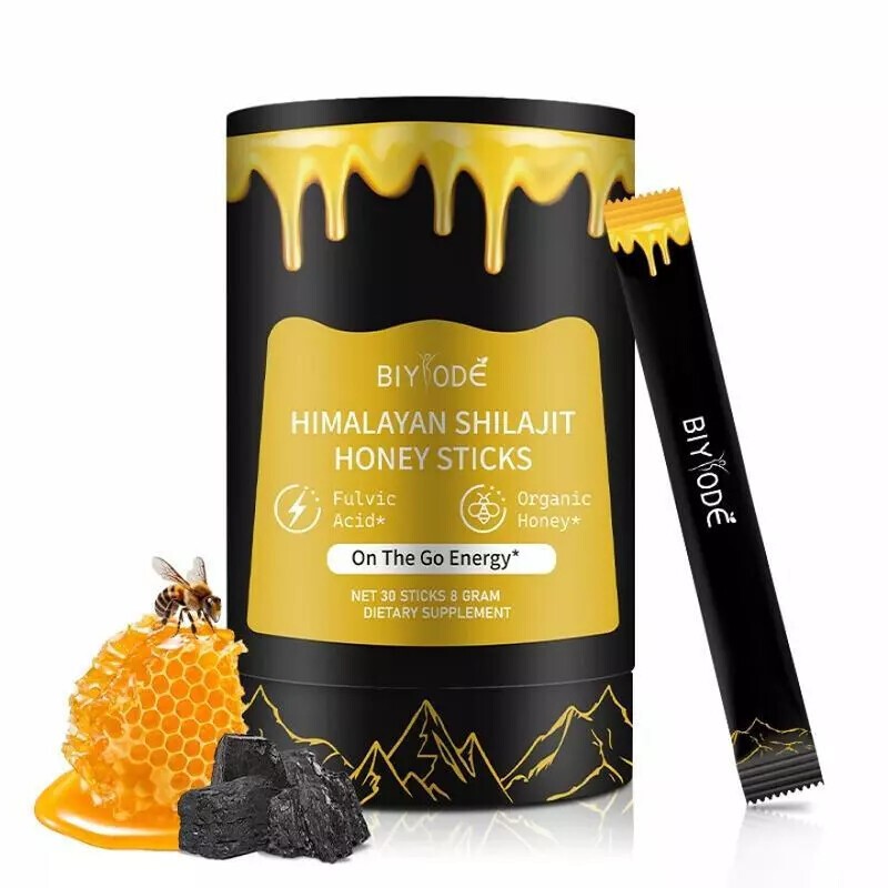 Himalayan Shilajit Sticks with Organic Honey Pure Natural Energy Boost