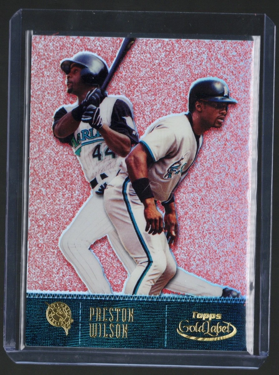 Preston Wilson Florida Marlins Baseball Sports Trading Cards