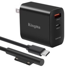 65W PD GaN Wall Charger with 1.5M Fast Charging Cable for Microsoft Surface