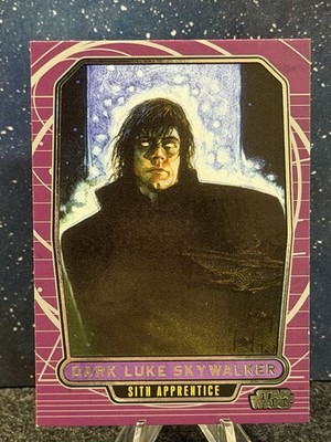2012 Topps Star Wars Galactic Files #218 Dark Luke Skywalker  