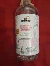Eau micellaire bio 500ml de La fourche visage &yeux