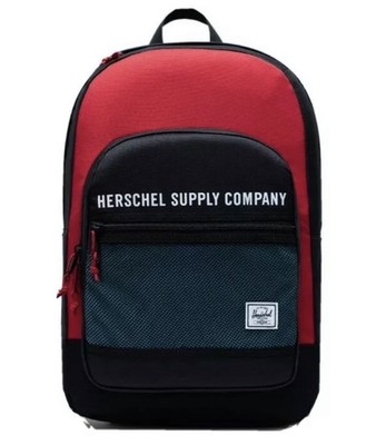 Herschel Kaine Backpack Black 30L  18.75   H x 12  W x 6.5  D New