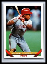 1993 Topps Baseball #110 Barry Larkin Base Set Card Cincinnati Reds HOF
