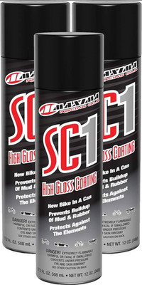 Maxima Racing Oils 78920 SC1 High Gloss Silicone Clear Coat Spray (3 Cans)