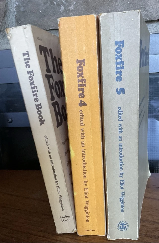 Set Of 3 Foxfire Books. Original Book 1, 4, 5 EUC Prepper Homestead 1970’s Survi - Image 2 of 4