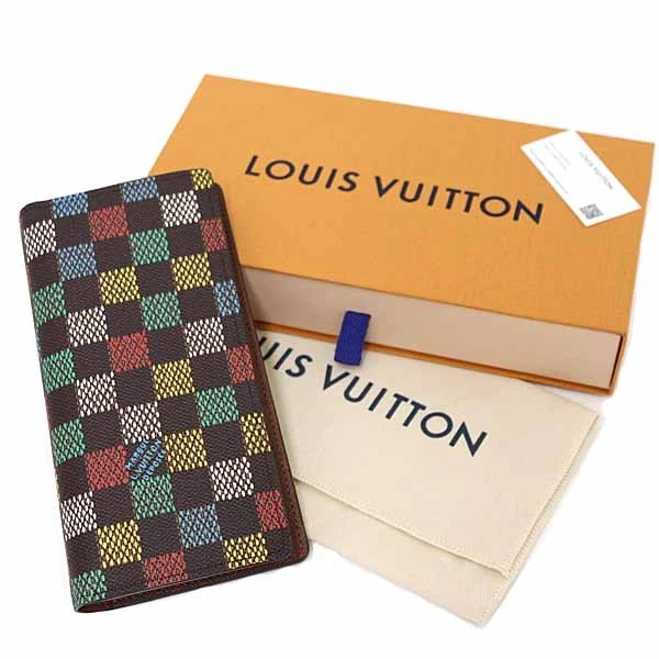 LOUIS VUITTON Purse Brazza Wallet N00141 Damier canvas Men multi-colour - Image 2 of 4
