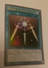 1x SWORDS OF DISCOVERING LIGHT ~ YGLD-ENB17 Ultra Rare Unlimited Edition Mint/NM