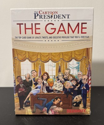 Our Cartoon President The Game  - Card Game - NEW AND SEALED