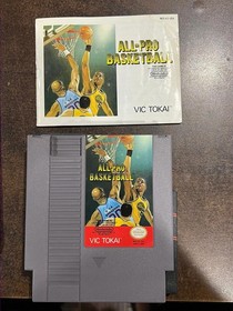 All Pro Basketball Nintendo NES - Complete CIB!