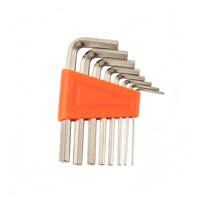 ZMSHANGMAO Hex Key Set, 8-Piece Metric Allen Wrench 1.5-6mm, Chrome Orange